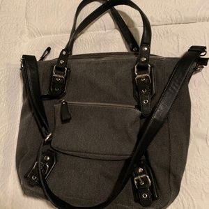 Urban Outfitters - BDG Canvas shoulder Bag beautiful olive color